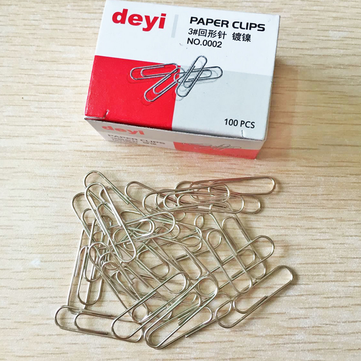 80Pcs Of 29mm Paper Clips Binder Clips Notes Classified Clips Mask Anti-strangle Artifact Stationery