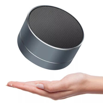 Wireless bluetooth Speaker Night Light Music Player Mini Broadcast Frosted Speake... (COLOR: SILVER)