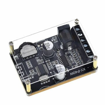 XY-P40W 40Wx2 Dual Channel bluetooth 5.0 Stereo Audio Power Digital Ampli... (VERSION: WITHOUTSHELL)