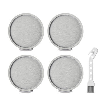 5pcs Replacements for Roborock H6 Vacuum Cleaner Parts Accessories HEPA Filters*4 Cleaning Tool*1 [N