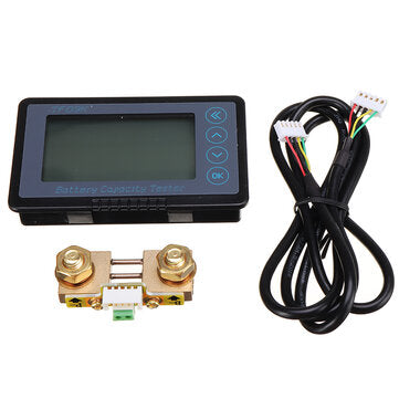 Baiway TF03K Multifunctional Coulomb Meter Electric Car Touring Car Battery  Power Indicator Voltmet