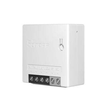 8pcs SONOFF MiniR2 Two Way Smart Switch 10A AC100-240V Works with Amazon Alexa Google Home Assistant