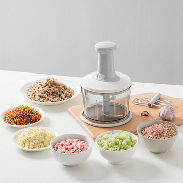 Jordan&Judy Mutlifunction Manual Meat Grinder Kitchen Hand-power Food Chopper Fruit Vegetable Nuts H