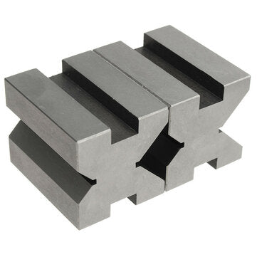 V Block Clamp Set V Block Matched Pair 7/16 to 13/16 90 Degree Precision Machine Lathe Tools