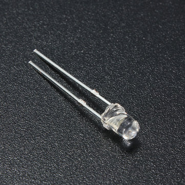 500Pcs 3mm LED Light White Yellow Red Blue Green DIY Assortment Diodes Kit