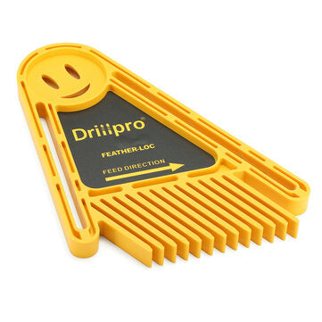 Drillpro Multi-purpose Double Feather Board for Router Table Saws Miter Gauge Slot
