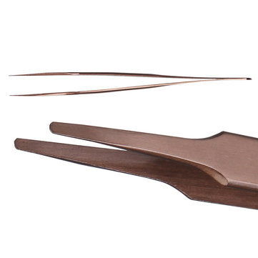 BEST BST-13C Anti-magnetic Anti-acid Stainless Steel Flat head Color Coated Tweezer For Mobile Phone