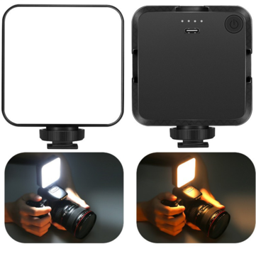 Video Conference LED Fill Light Dimmable 3200k-6500k Lamp For Video Calls Makeup Game Live Photograp