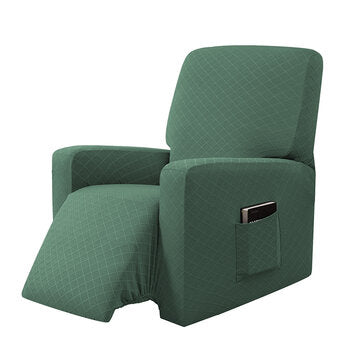 Waterproof Recliner Stretch Sofa Cover All-inclusive Non-slip Elastic Sofa Couch C... (COLOR: GREEN)
