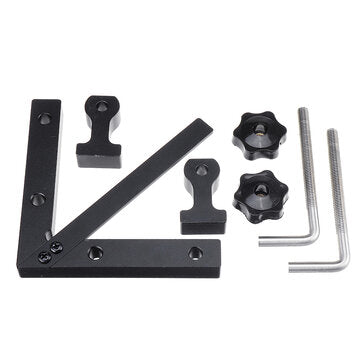 Drillpro Center Scriber Instrument L-Shaped Auxiliary Fixture Splicing Board Positioning Panel Fixed