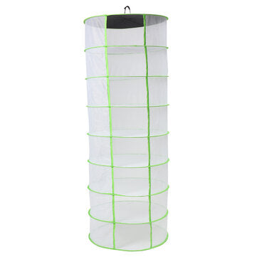 Herb Plant Bud Drying Net 8 Layer Shelf Dryer Hanging Rack Fast Drying Storage Net