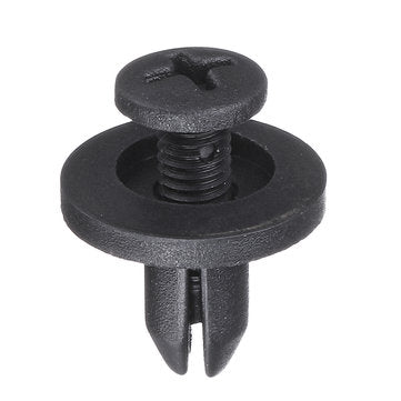 6mm Universal 50pcs Plastic Car Rivet Fastener Car Door Bumper Cover Fender Bumper Fixed Clip