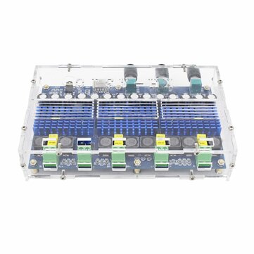 XH-A310 Bluetooth 5.0 TDA3116D2 Digital Amplifier Board Four-Channel Dual Bass Dual Stereo 2*50W+2*1