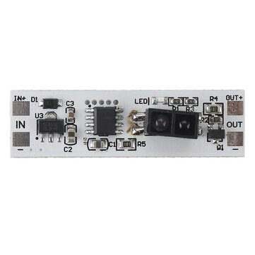 5Pcs 5-24V Multifunctional Cabinet LED Light Touch Intelligent Switch Capacitor Induction Stepless D