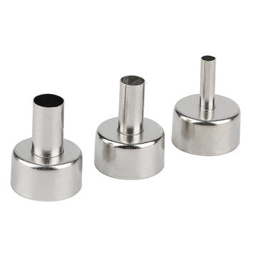 Hot Air Handle Bracket with 3Pcs Nozzle Soldering Station Welding Rework Station Upgraded from 8586