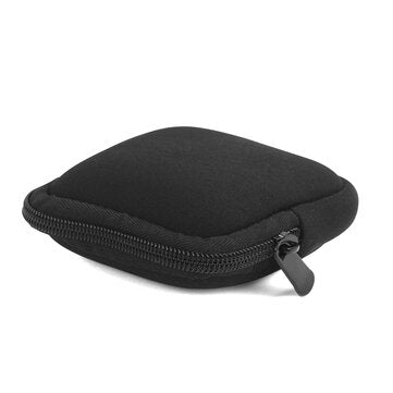 Bakeey Earphone Storage Bag Wireless bluetooth Headset Protective Carrying Case Du... (COLOR: BLACK)