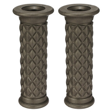 7/8inch Universal Motorcycle Cafe Racer Classic Rubber Handlebar Hand Grips Bar (COLOR.: TAN)