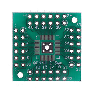 30pcs PCB Board Kit SMD Turn To DIP Adapter Converter Plate FQFP 32 44 64 80 100 HTQFP QFN48 SOP SSO