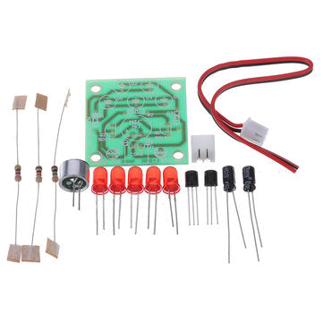 5pcs EQKIT Electronic Funny Kits Voice Control LED Melody Light DIY Kits Production Suite Small El