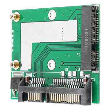 2Pcs mSATA SSD to 2.5 Inch SATA 6.0GPS Adapter Converter Card Module Board Mini Pcie SSD Compatible