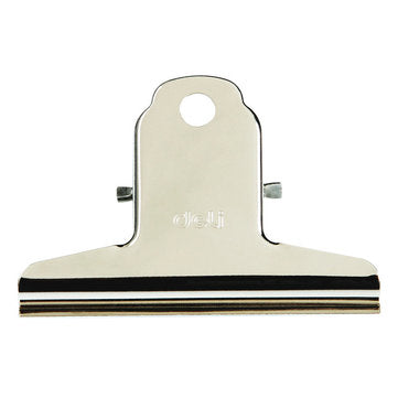 Deli 9533 4 Pcs/lot 76mm Large Yamagata Bill Tickets Clamp Board Clips Financial Binder Clips Metal