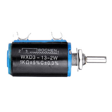 WXD3-13-2W Precision Potentiometer 1K 1K Ohm Wirewound Multi-Turn Potentiometer