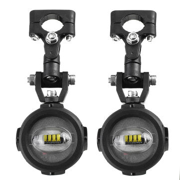 40W Motorcycle LED Auxiliary Fog Spot Light Safety Driving Lamp For BMW R1200GS