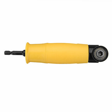 Drillpro 90 Degree Angled Electric Drill Right Angle Driver Reversible Ratchet Screwdriver Adapter