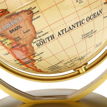 World Globe Map 360Rotating World Globe Earth Map Geography Education Toy Home Decoration Office O