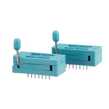 10pcs IC Lock Seat Zif Socket Test Universal zif Sockets 14Pin