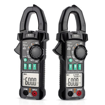 FUYI FY219 Double Display AC/DC True RMS Digital Clamp Meter Portable Multimeter Voltage Current Met