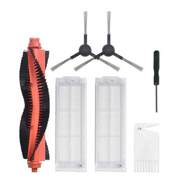 7pcs Replacements for Xiaomi Mijia STYTJ02YM MOP PRO Vacuum Cleaner Parts Accessories Main Brush*1 S