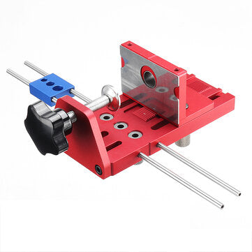 X700 3 in 1 Aluminum Alloy Dowelling Jig with Clamping System Set Wood Dowel Drilling Position Jig W