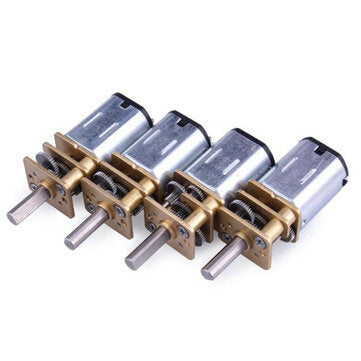 Machifit 5Pcs N20 40RPM DC Gear Motor Miniature High Torque Electric Screwdriver Gear Box Motor