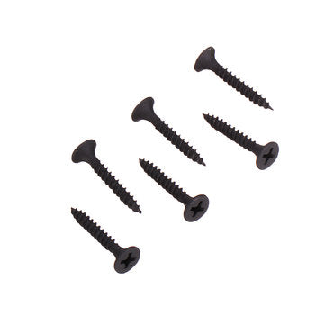 Suleve M3.5CP5 1000Pcs M3.5 Cross Black Recessed Flat Head Self Tapping Ash Phosphorus Drywall Metri