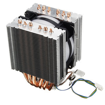 DIY Removable CPU Cooler RGB Cooling Fan For Intel 775 1150 1151 1155 1156 1366 AMD AM4