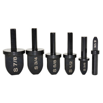 Drillpro 6pcs Imperial Tube Pipe Expander Swaging Tool for Air Conditioner Copper Pipe Swaging Tool