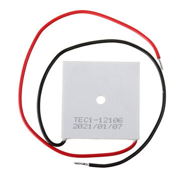 TEC1-12106 12V 6A with Hole Semiconductor Refrigeration Sheet Installation Hole Cold Storage Experim