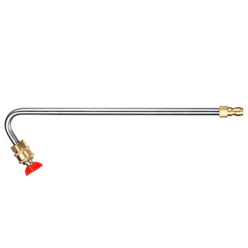Pressure Washer Gutter Cleaner Attachment Angled Extension Wand for Gutter Cleaning 5 Spray Nozzle T