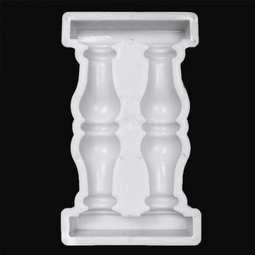 Roman Column Mold Plastic Mould for Concrete DIY Craft Home Garden Ornament Decor