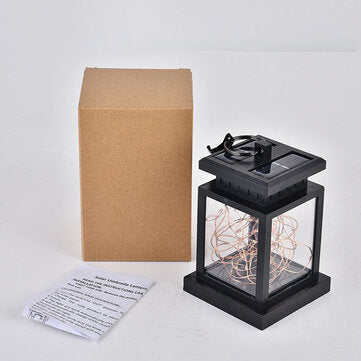 Solar Lantern Light LED Yard Outdoor Patio Garden Landscape Lamp IP65 Waterproof