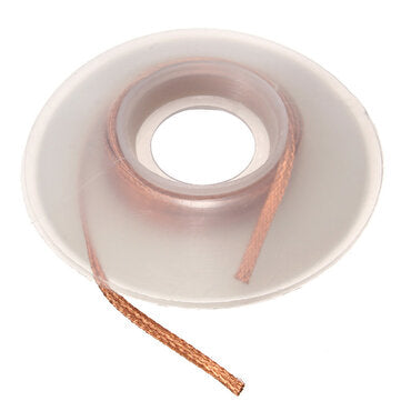 Effetool 5Ft/1.5mx2mm Desoldering Braid Solder Remover Copper Wick Spool Wire Cable Welding Wire