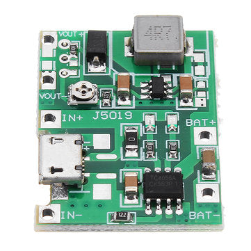10pcs 3.7V 9V 5V 2A Adjustable Step Up 18650 Lithium Battery Charging Discharge Integrated Module