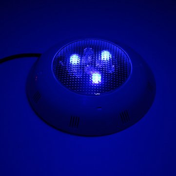 9W RGB Remote Control LED Swimming Pool Light Underwater Waterproof Night Light Atmostphere Light
