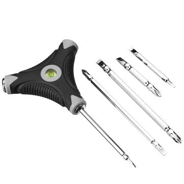 10 In 1 Household Precision Screwdriver Set With Spirit Level Strength Saving Structure Screw Driver