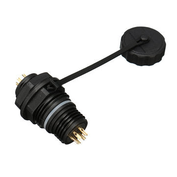 SP16 IP68 Waterproof Connector Male Plug & Female Socket 6 Pin Panel Mount Wire Cable Connector Avia