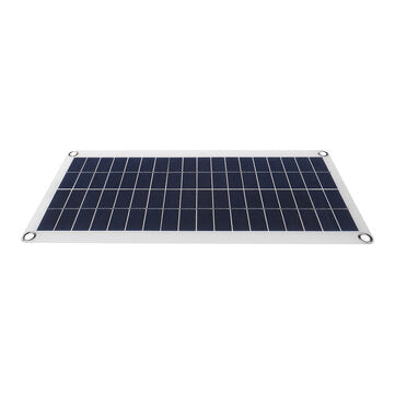 50W 18V Solar Panel Charger USB DC Dual Output Polycrystal Solar Power Panel