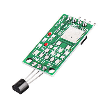 5pcs DS18B20 5V RS485 Com UART Temperature Acquisition Sensor Module Modbus RTU PC PLC MCU Digital T