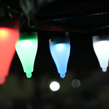 Garden Solar Power Colorful Changing LED Light Courtyard Lawn Path Stake Decoration Lamp