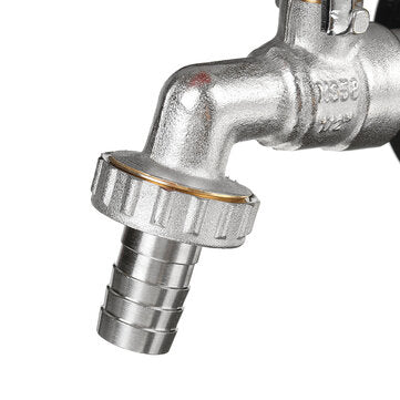 TMOK 1/2 Inch S60x6 IBC Water Tank Adapter Tap Outlet Replacement Valve Fitting for Garden Water Con